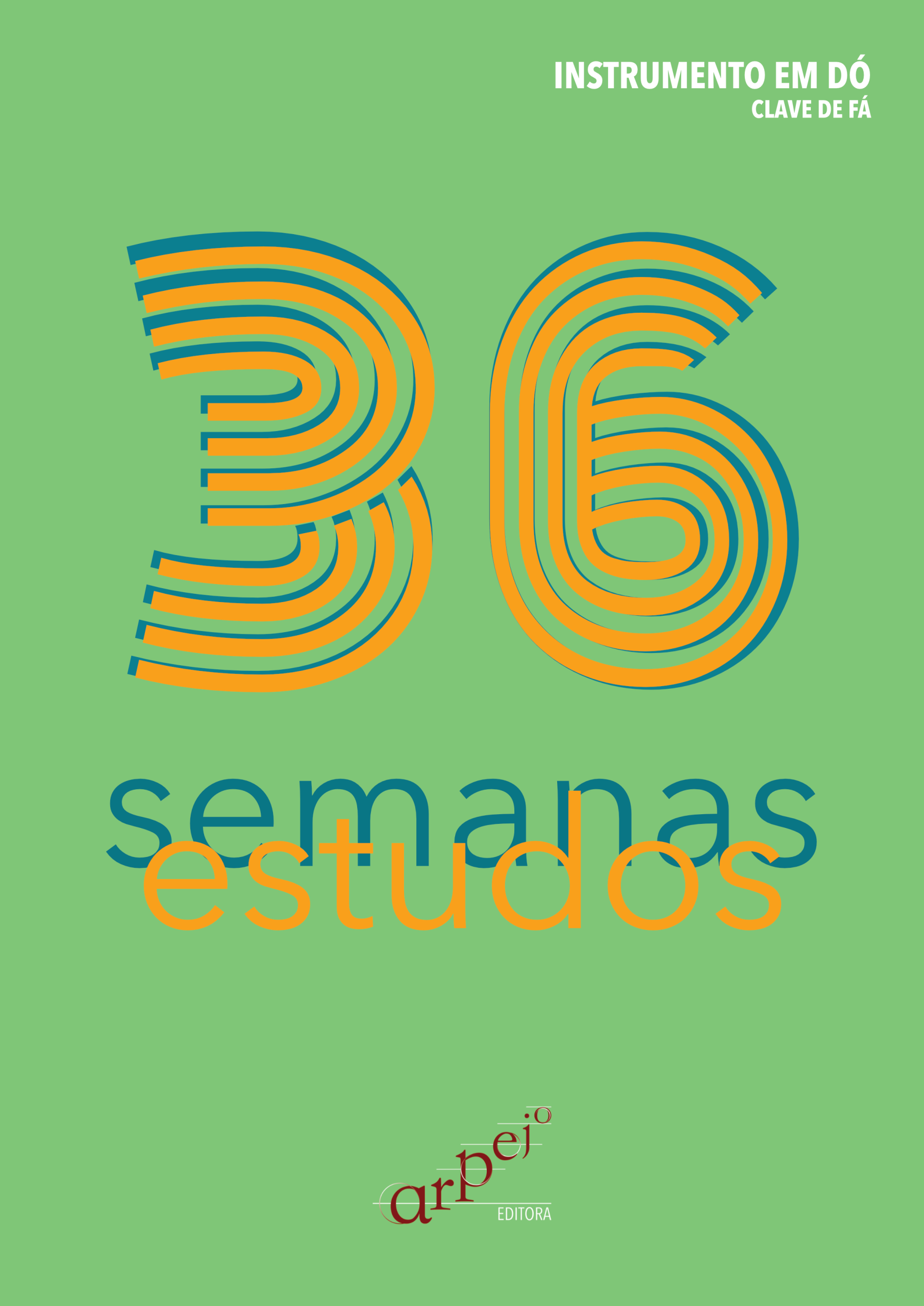 36 semanas 36 estudos - Instrumento em Dó, Clave de Fá